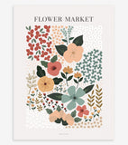 BLOEM - Barnaffisch - Blomstermarknad