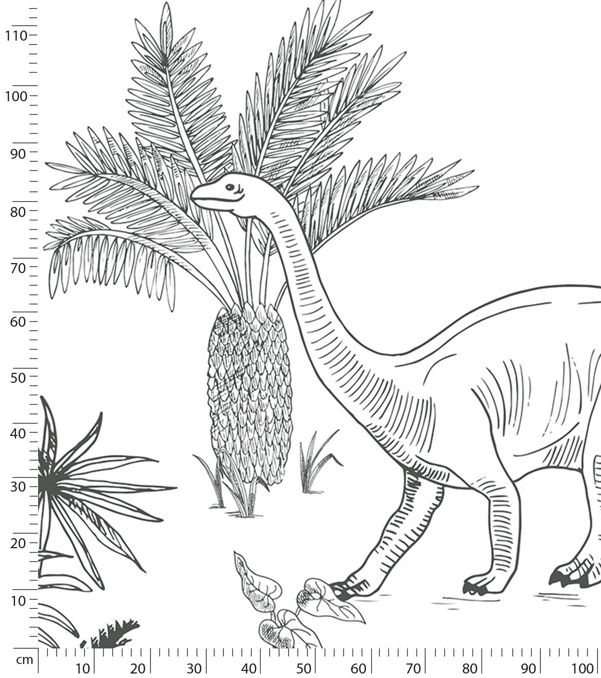 DINOSAURUS - Panoramatapet - Dinosaurier
