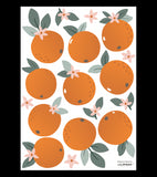 LOUISE - Väggklistermärken - Apelsiner